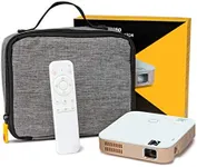 KODAK Luma 350 Portable Smart Projector | Powerful Ultra HD Rechargeable Video Projector Android 6.0 - Includes Soft Case