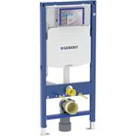 Geberit Duofix 111.374.00.5 Wall-Mounted Toilet Mounting Element for Wall-Mounted Toilet 112 cm with Built-in Cistern Sigma 12 cm PVC Drain Elbow