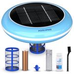 Solar Pool Ionizer – for Above Ground & Inground Pools up to 45,000 Gallons – Solar Powered Pool Ionizer System