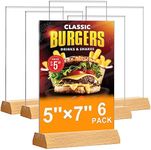 5x7 Acrylic Sign Holder - T Shape C