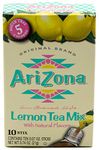 AriZona Lemon Iced Tea Iced Tea Stix Sugar Free, 0.7-Ounce Boxes (Pack of 6) (Packaging May Vary)