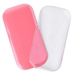 Leevia 2 Pcs Reusable False Eye Lashes Holder Silicone Pads Pallet, Holder Pad for Eyelash Extensions