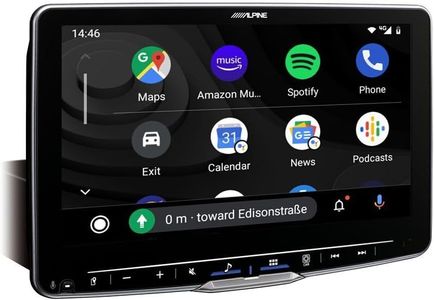 Alpine 9-Inch Car Radio – iLX-F905D Touchscreen Multimedia Receiver