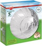 Kaytee 5" Clear Run-About Exercise Ball for Pet Dwarf Hamsters & Mice