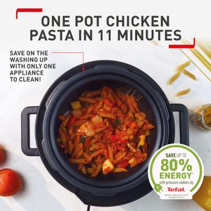 Tefal Turbo Cuisine Pressure Cooker – Fast Multi-Function Cooker