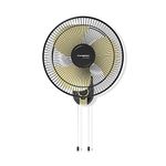 Crompton HighSpeed Torpedo 400-MM Wall Fan (Black Yellow)