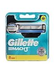 Gillette Mach 3-8 Count (1 x 8 Pack