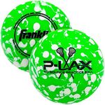 Franklin Sports Lacrosse Balls - Practice Lax Balls - 2 Pack -Massage Balls - All Ages Lacrosse - Green