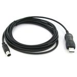 Valley Enterprises FTDI USB Yaesu Two-Way Radio Programming Cable CT-62 CAT FT-100, FT-100D, FT-817, FT-817ND, FT-857, FT-857D, FT-897, FT-897D - 10 Foot Version