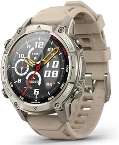 Smart Watch with Standalone GPS & Offline Maps, Compass, 5ATM Waterproof, 1.43" AMOLED, 21-Day Battery, 178 Sports Modes, Heart Rate/Blood Oxygen/Stress/Sleep Monitor, for Android iOS Men Women Khaki