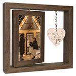 EYITUPC He Asked She Said Yes Engagement Gifts Photo Frame, Wedding Engagement Gifts for Couples (Dis Two 15x10 cm)