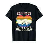 Funny Lesbian Pride Flag Rock Paper Scissors Lesbian Pride T-Shirt