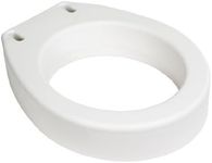 Essential Medical Supply Toilet Seat Riser, Standard, 17.25 x 13.5 x 3.5 Inch