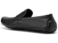 Cole Haan Men's Wyatt Penny Driver Driving Style Loafer, Black/Black, 12