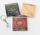 Nabeel, Nasaem, Black Nabeel Oudh Bakhoor Incense Bricks 3 boxes x 9 Piece each | Arabic Bakhoor Incense | Perfect for Prayer Time | To Relax & Meditate with JRose Trolley Coin