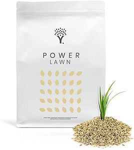 MOOWY Fast-Growing Grass Seed 50m² – Premium Lawn Seed for UK Lawns – Water-Saving Biostimulant Coating for 38% Better Germination – Hard-Wearing & Quick Sprouting in 14 Days