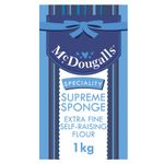 McDougalls Supreme Sponge Premium Self Raising Flour (1Kg)