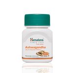 Himalaya Ashvagandha - General Wellness Tablets | Stress Relief | Rejuvenates Mind & Body |60 Tablets