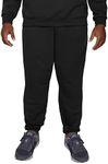 Fruit of The Loom Men's Eversoft Fleece Sweatshirts, Hoodies & Sweatpants (Big Man Sizes), Sweatpants-Black, XX-Large