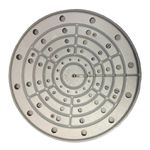 Lavatelli: "Tuka Maxi" Heating Plate 20 Cm (8 ") [ Italian Import ], Gray