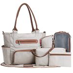 SoHo Collection, Grand Central 7 pieces Diaper Bag set *Limited time offer !*