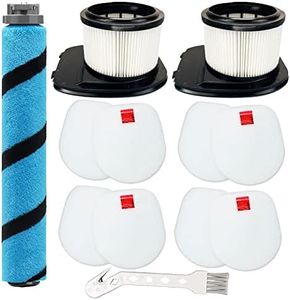 elfofle Brush Roll and Filters Kit Replacement for Shark IZ462H IZ483H IZ482H IZ440H Vertex Cordless Stick Vacuum Cleaner, Compare to Part XHF161H & 617FJ140