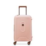 DELSEY PARIS - Moncey - Valise cabine rigide - 55 x 35 x 25 cm - 38 litres - S - Black, Rose, S, Recyclé & Recyclable