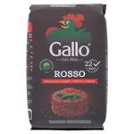 Riso Gallo Vegan Rustico Rosso Fragrant Red Rice, From Sustainable Agriculture,500 g (Pack of 1)