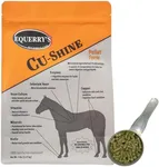 Equerry's Cu-Shine Total Horse Health Pellet Supplement, Horse Probiotics, Biotin for Radiant Coat, Digestive Supplements for Constipation and Gut Health