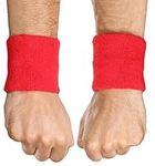 Tough Headwear Sports Wristbands - Arm Bands, Wrist Band, Wrist Bands for Men & Women - Sweat Band for Wrists - Tennis Baseball Football Wristbands