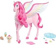Barbie Pink Pegasus with 10 Accesso