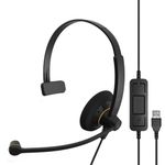 Sennheiser SC30 USB ML Culture Series Wideband Headset,Black