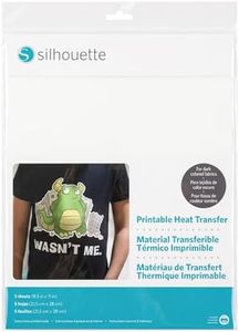 Silhouette America Silhouette Heat-Print-DK Printable Heat Transfer Material for Dark Fabrics