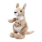 Wishpets Stuffed Animal - Soft Plush Toy for Kids - 10.5" Kangaroo