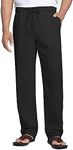 COOFANDY Men's Linen Trousers Casua