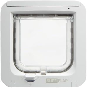 SureFlap Microchip Cat Flap – White Pet Door