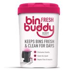 Bin Buddy Fresh Berry Blast, 450g, Bin Freshener Deodoriser Powder, Leaves Your Bin Smelling Great, Suitable for Indoor and Outdoor Bins