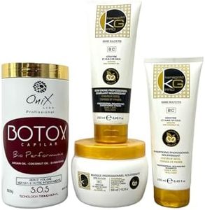 B.T.O.X ONIX + SHAMPOING 250ML SANS SULFATES + MASQUE 500ML + SOIN CREME 250ML (ALEATOIRE)