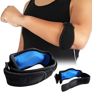 VIPMOON 2 Pack Elbow Support Belt, Elbow Support for The Treatment of Tendinitis,Elbow Support Belt to Relieve Pain in Men and Women,Tennis and Golf Elbow Support Belt with Compression Pad Red