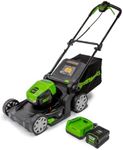 Greenworks 80V 17" Lawn Mower, 2.0 