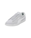 Puma Unisex-Adult Smash 3.0 Platinum Gray-White Sneaker - 9UK (39523103)