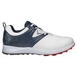 Callaway Men's Adapt Golf Shoe, White Navy, 10 UK