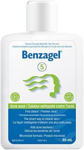 Benzagel 5% Benzoyl Peroxide Acne Wash, 85 Milliliters