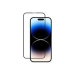 GLAZEBUZZ Tempered Glass Screen Protector Compatible For Apple iPhone 14 Pro Max with Edge to Edge Coverage and with Easy Installation Kit