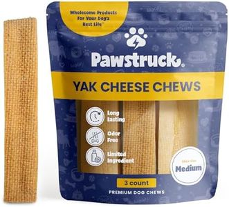 Pawstruck Yak Dog Chew 3 Pack - Long-Lasting