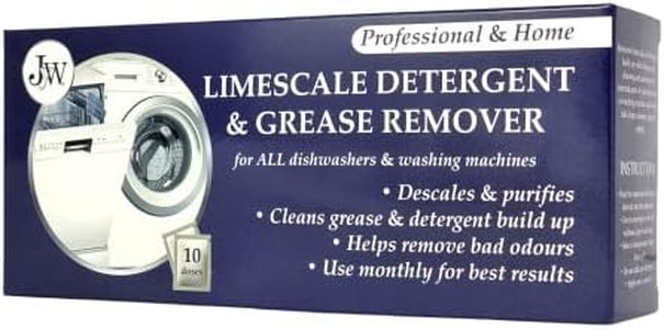 Limescale & Detergent Remover for Washing Machines & Dishwashers 10 Applications