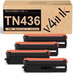 v4ink 4pk Compatible TN-436 Toner R
