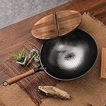 Induction Iron Wok Non-Stick Stir-F