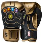 Hayabusa Marvel Hero Elite Boxing Gloves for Men and Women - Thanos, 12oz