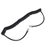 RJ45 8 Pin Microphone Cable, Replacement Microphones Mic Cable Cord Wire, Slingshot Hand Microphone HM-98 HM-133 Cable for Walkie Talkie